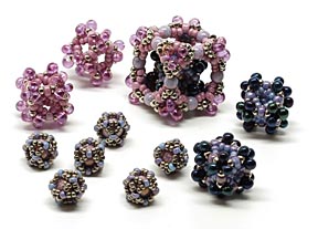 Infinity Ubercube and Other Beaded Cubes Class B&B 2012