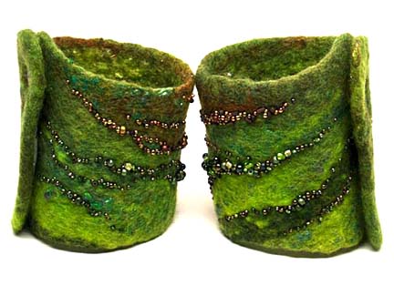 Felted Cuffs