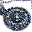 Beaded Color Medallion