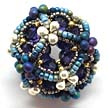 Ionic Polyhedra Beaded Beads